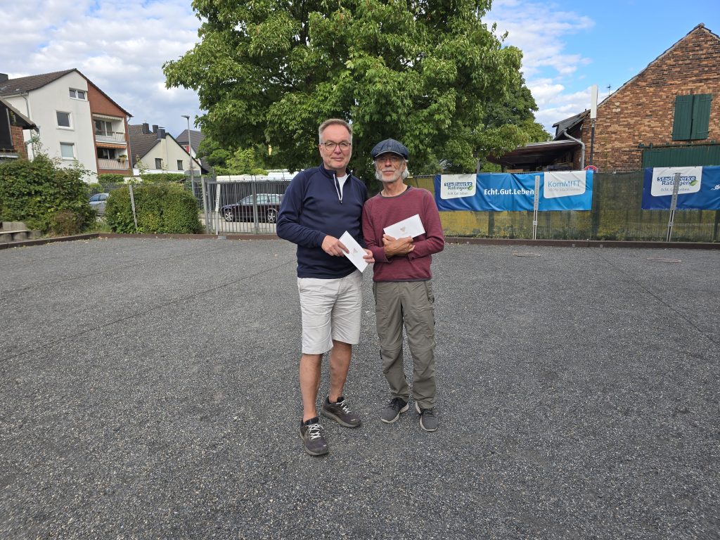 Manfred Kiem und Manfred Probst (3. Platz)