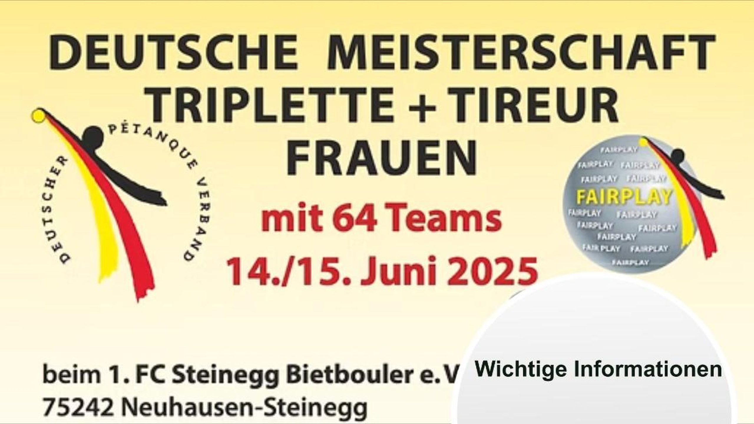 Deutsche Meisterschaft Triplette Frauen