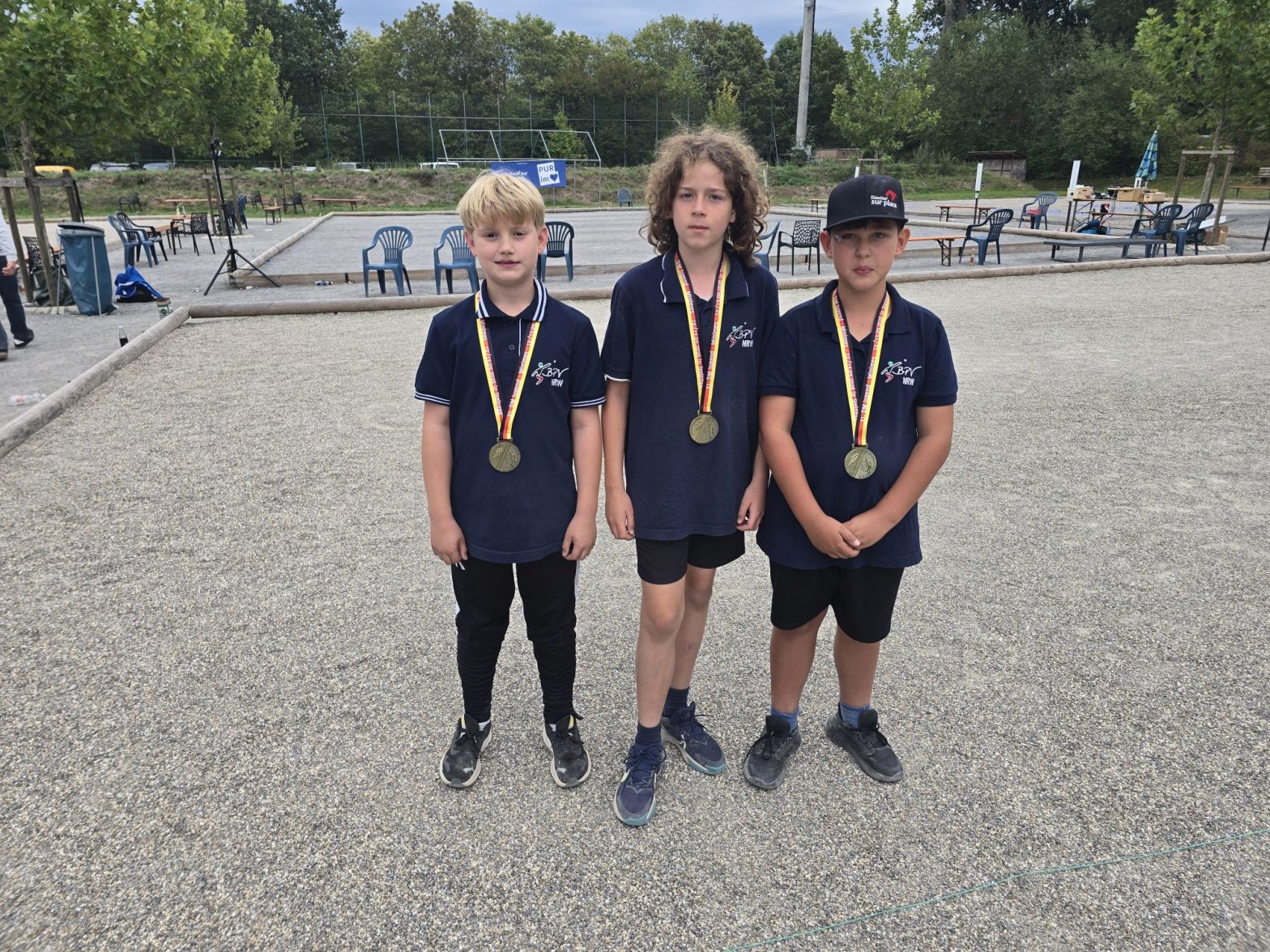 3. Platz bei der Jugend DM Fexli, Samuel und Paul